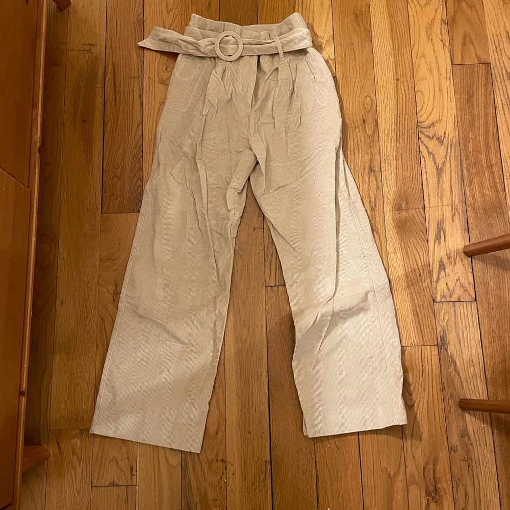 Sezane Belted Trousers